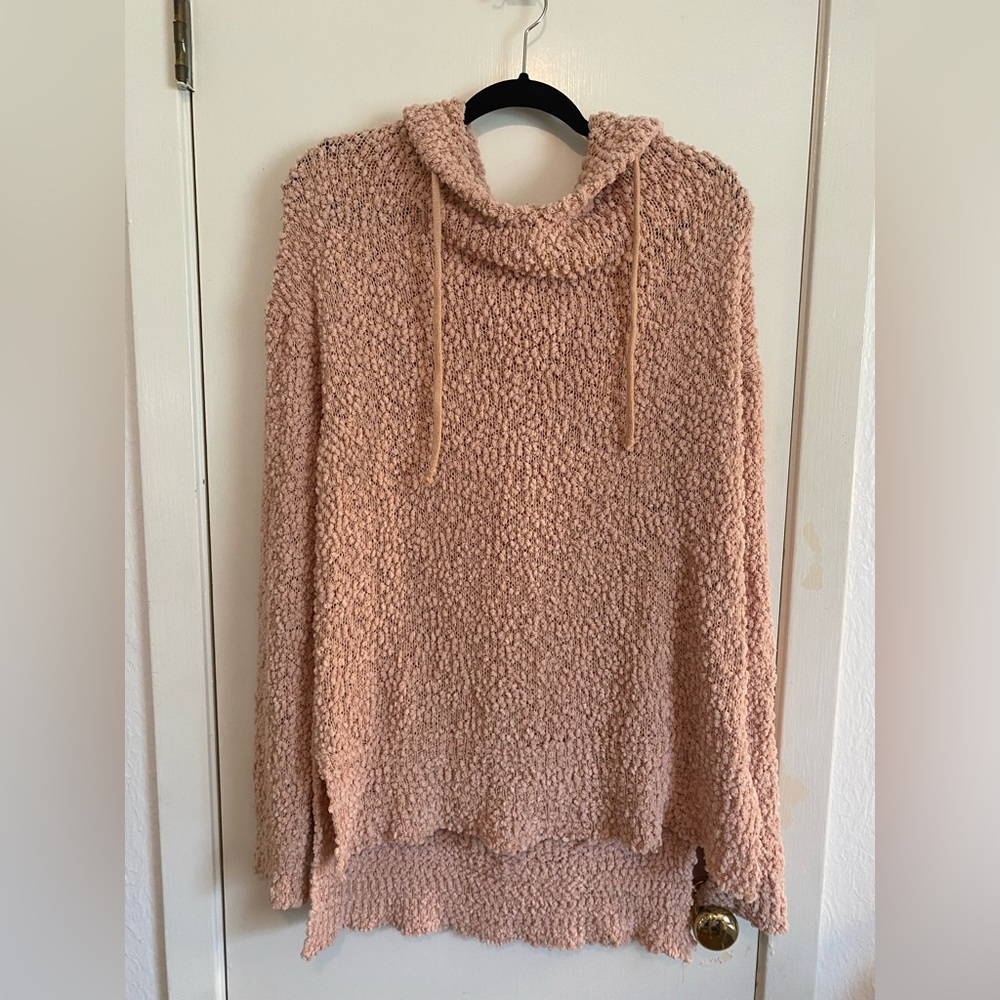 Listiele Cozy pale pink chunky hoodie